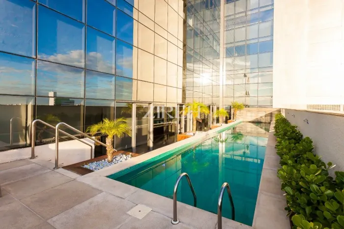 APARTAMENTO DUPLEX NO UNIVERSE PARA ALUGAR COM 01 QUARTO, 01 VAGA, CHURRASQUEIRA NO CENTRO