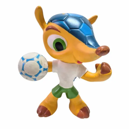 Boneco Mascote Fuleco 23cm - Copa Brasil 2014 (raro)