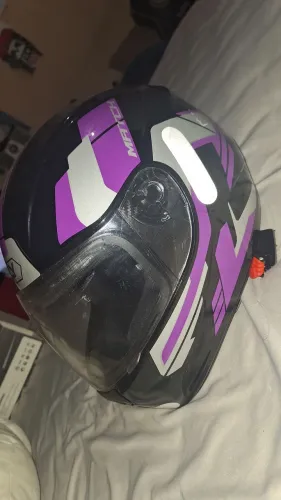 Capacete FLY F-9 - Roxo e Preto