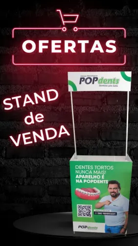 Stand de vendas personalizados