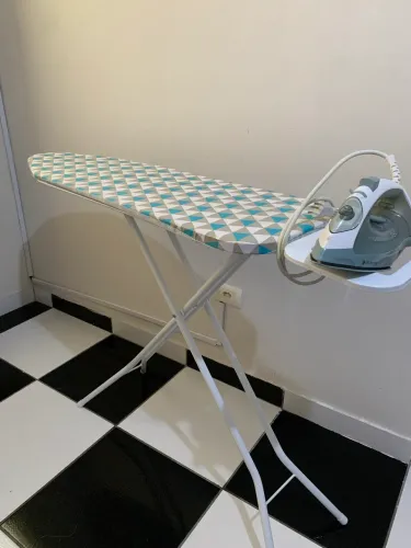 [Queima] Kit tábua metálica + ferro de passar