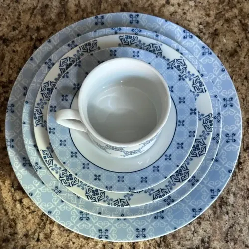 Aparelho de Jantar 59 peças porcelana
