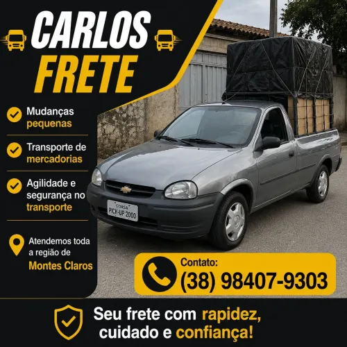 Faço pequenos frete