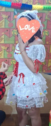 Vestido Caipira Noivinha