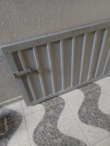 Portão segurança de ferro 