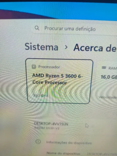Processador Ryzen 5 3600