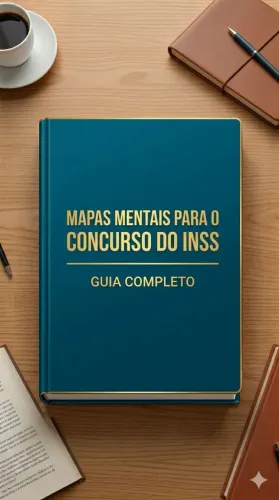 Mapa mental - Concurso do INSS 