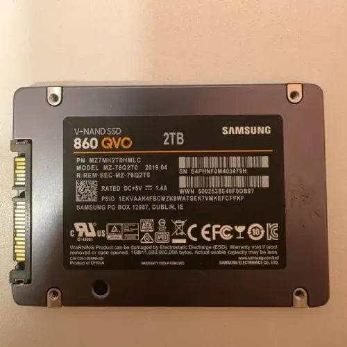 SSD Samsung 860 QVO 2TB