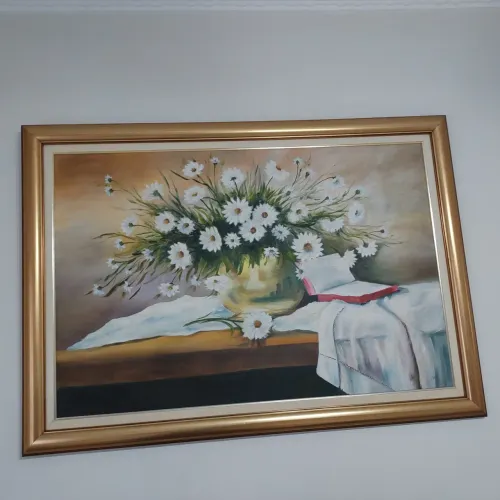 Quadro pintura óleo sobre tela
