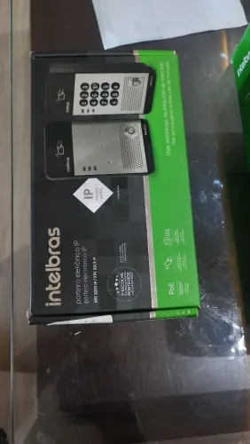 Interfone xpe ip Intelbras lacrado
