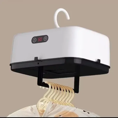 Uma secadora portátil de seca roupa