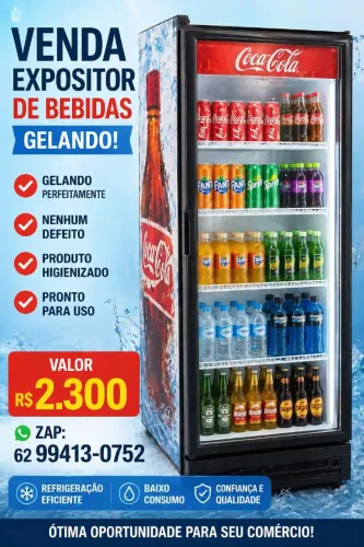 Vendo expositor de bebidas gelando só pegar e usar zap *