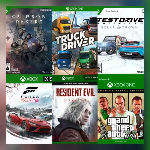 Jogos Xbox one e séries