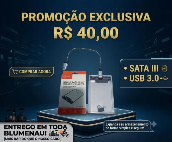 Cabo sata HD novo