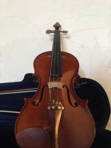 Violino Hofma Iniciante/Estudante + Capa, 2 Arcos e Acessórios