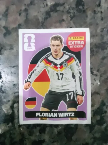 Figurinha Wirtz Legend Bordô Original Panini - Bom estado