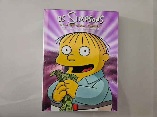 13 temporada dos SIMPSONS (item de colecionador) NUNCA USADO NOVO