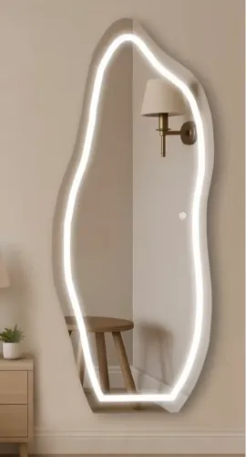 ESPELHO ORGÂNICO C LED TOUCH 148x60