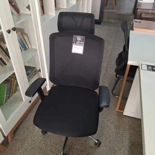 Cadeira de escritório giratória ergonômica
