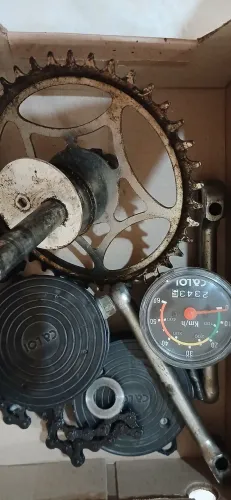 Kit Peças Originais Caloi Cicle Antiga Anos 70/80 Com Velocímetro (leia a descrição)<br>