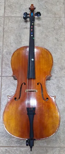 Violoncelo 1/4 LIUXI - Completo com case térmica