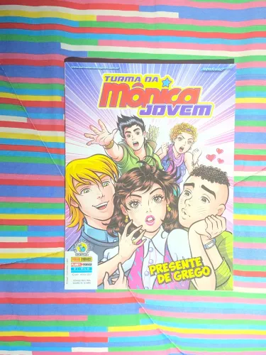 turma da mônica jovem nº 3 - presente de grego
