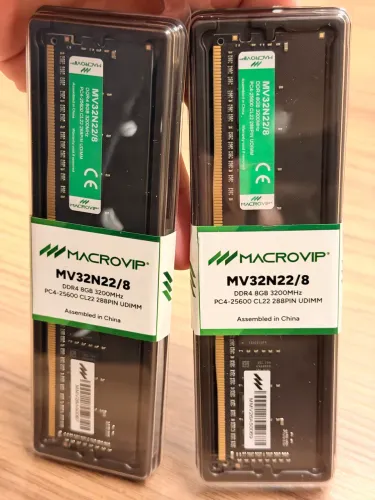MEMÓRIA RAM 16GB DDR4 3200MHz MACROVIP
