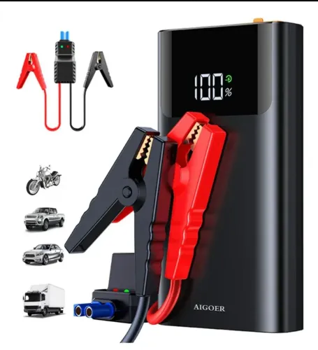 Auxiliar de Partida Portátil 8000mAh