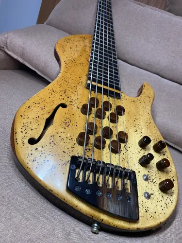 Contra Baixo Luthier DSantos Mendez 6 Cordas profissional 