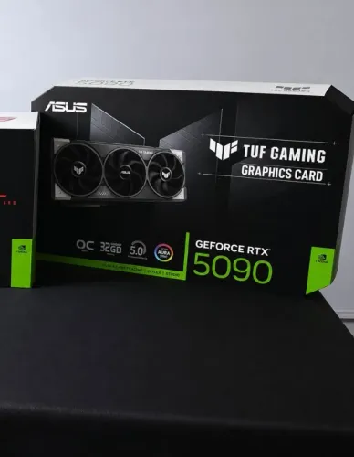 RTX 5090 32GB ASUS TUF Gaming - Loja Física - Mais Barata do Brasil