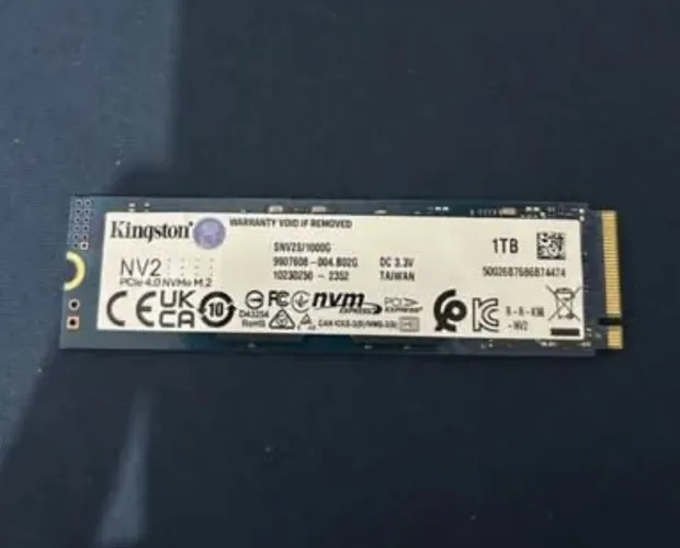 VENDO OU TROCO NVME 1TB - KINGSTON - 1 MES DE USO - 3500MBPS