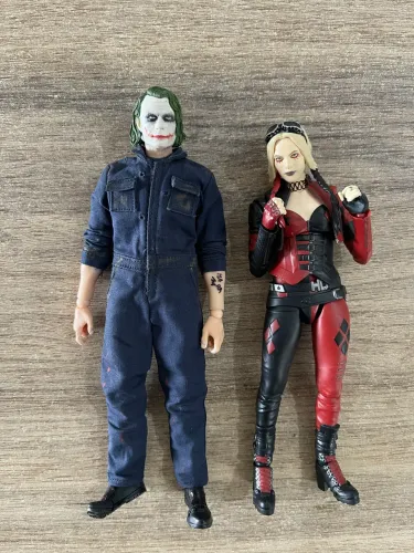 Joker custom + Harlequina
