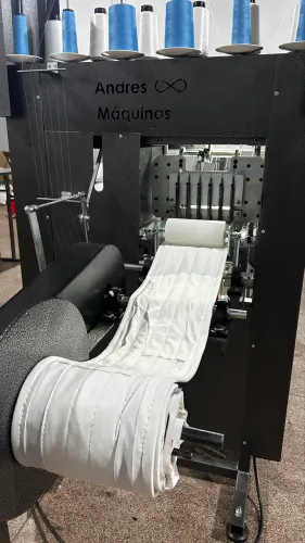 Máquina de costurar estopas trapos industriais 