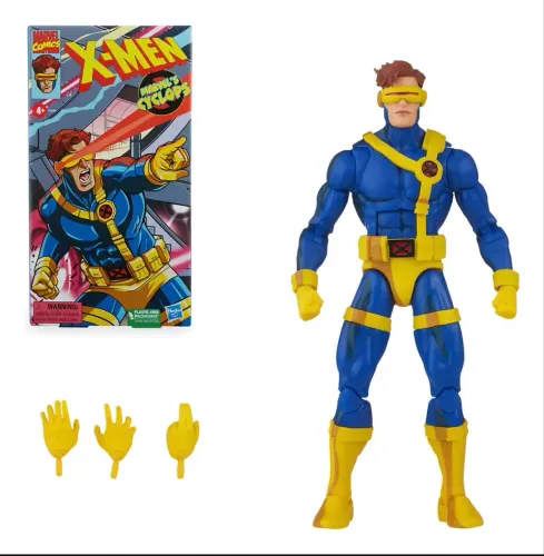 Marvel Legends x-men vhs ciclope cyclops hasbro lacrado