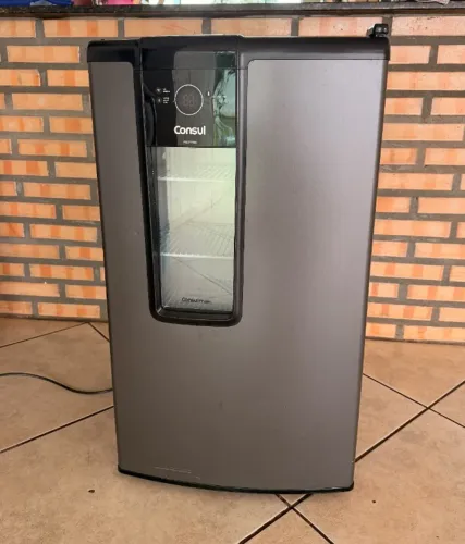 Frigobar Cervejeira Consul CZD12 127V Titanium