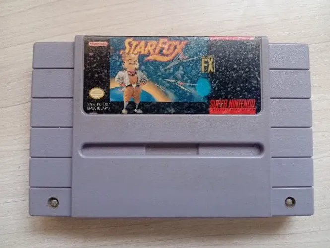 3 jogos ORIGINAIS Star FOX, Porks Pig eTetris 2 para Super Nintendo