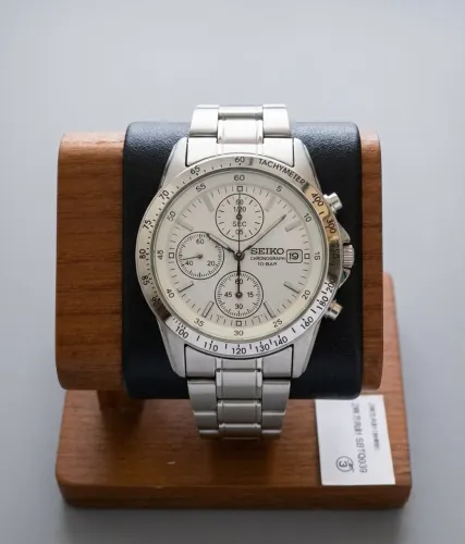 Seiko Crono JDM branco novo