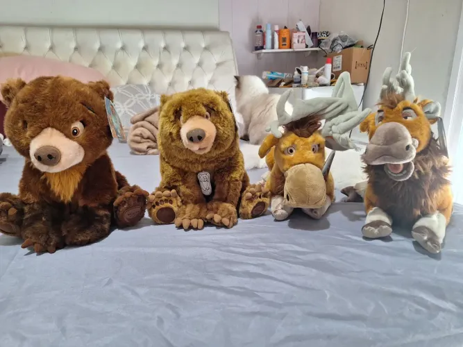 Coleção Irmão Urso em pelúcia originais Disney Store! RARAS!