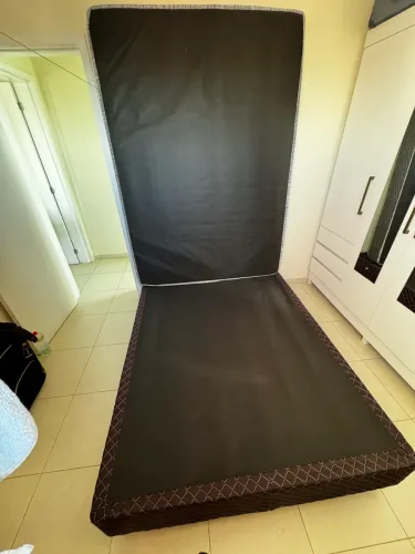 Cama Box Casal + colchão