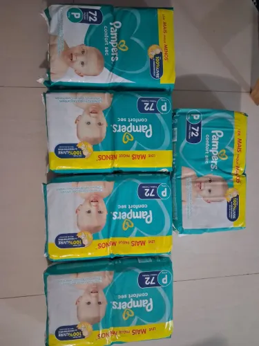 Fraldas tamanho P Pampers