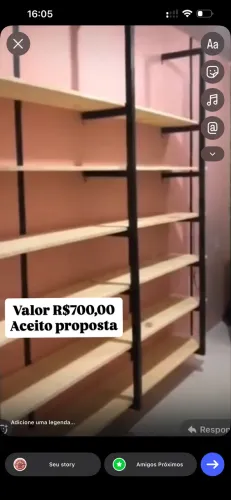 Estante para loja