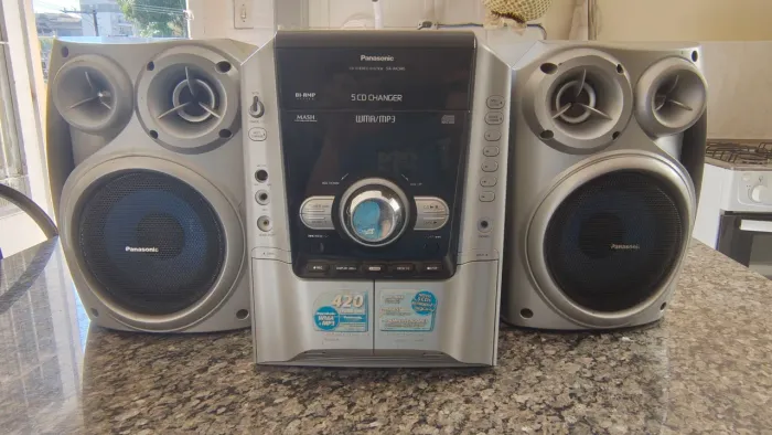 Aparelho de som Panasonic