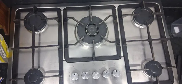 Fogao cooktop 5 bocas