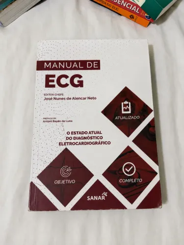 Manual de ECG Sanar José Nunes Eletrocardiograma Medicina