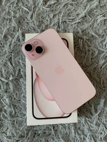 iPhone 15 256GB Rosa | Impecável | Bateria 86%