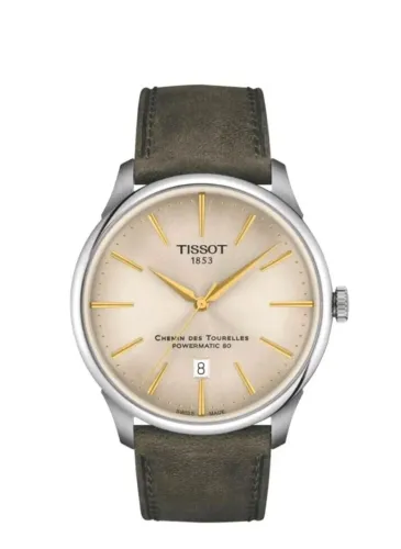 Relógio Tissot Chemin des Tourelles Powermatic 80 Novo