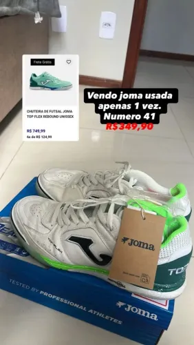 Chuteira de Futsal Joma
