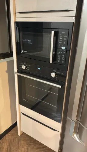Forno elétrico 80L + micro-ondas 34L (Electrolux)