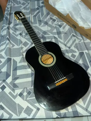 Violão harmonics nylon preto