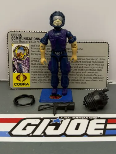 Gi Joe Cobra Tele-Viper - 1985 - Comandos em ação 